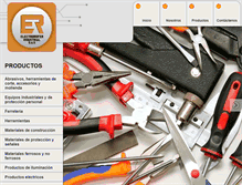 Tablet Screenshot of electroroferindustrial.com